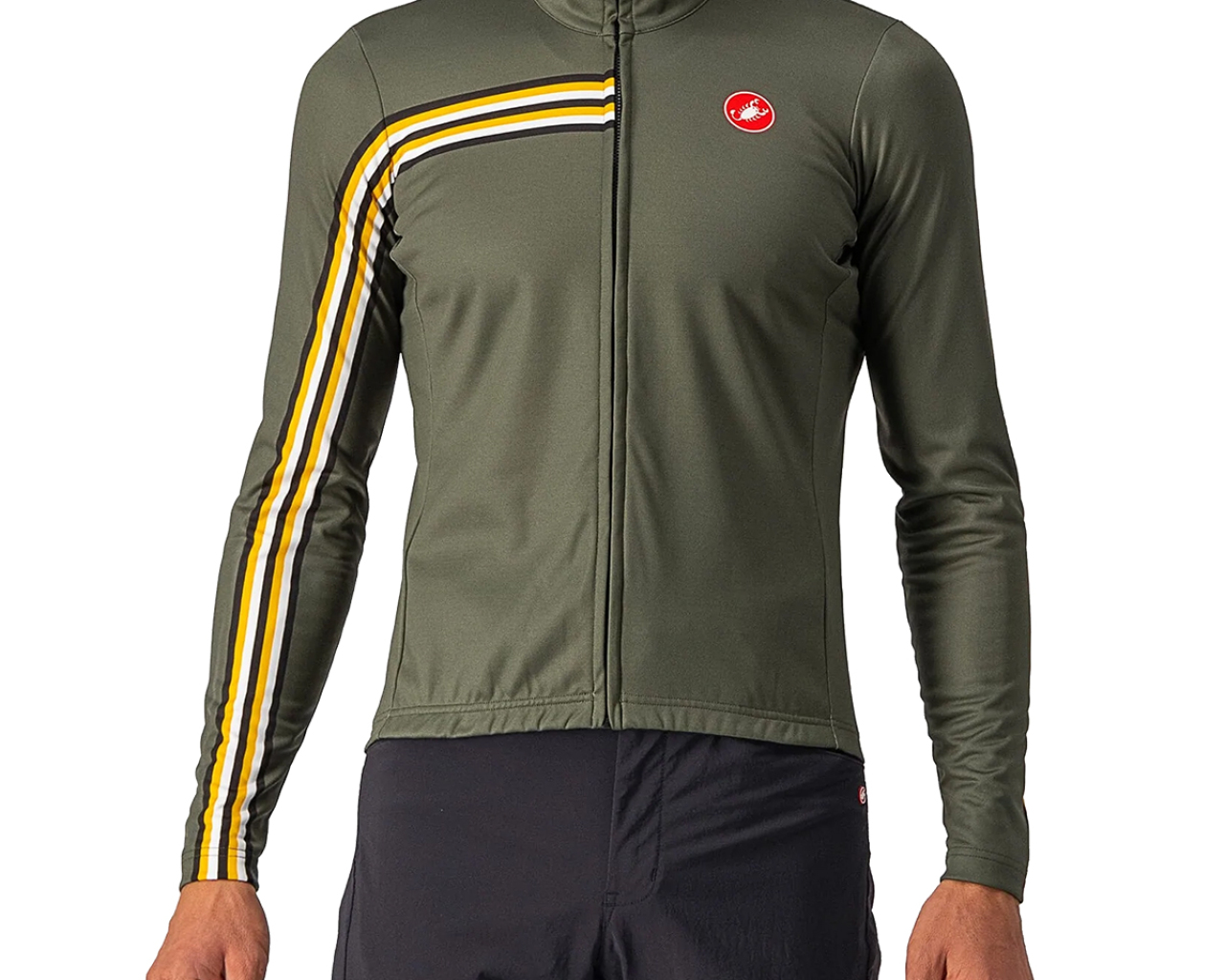 Castelli Unlimited Thermal Long Sleeve Cycling Jersey AW22 Merlin