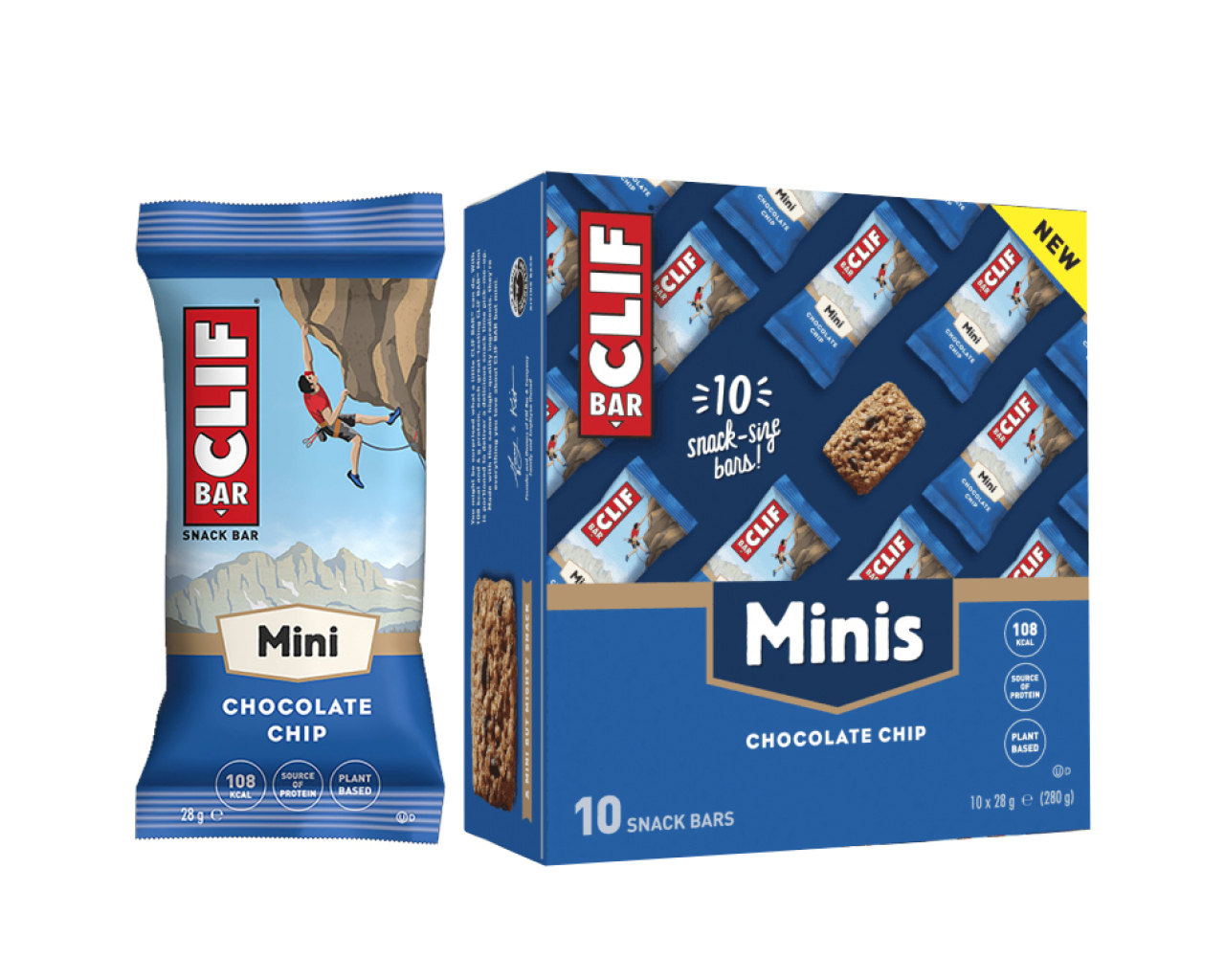 Clif Bar Mini Energy Bar Box Of 10 Merlin Cycles