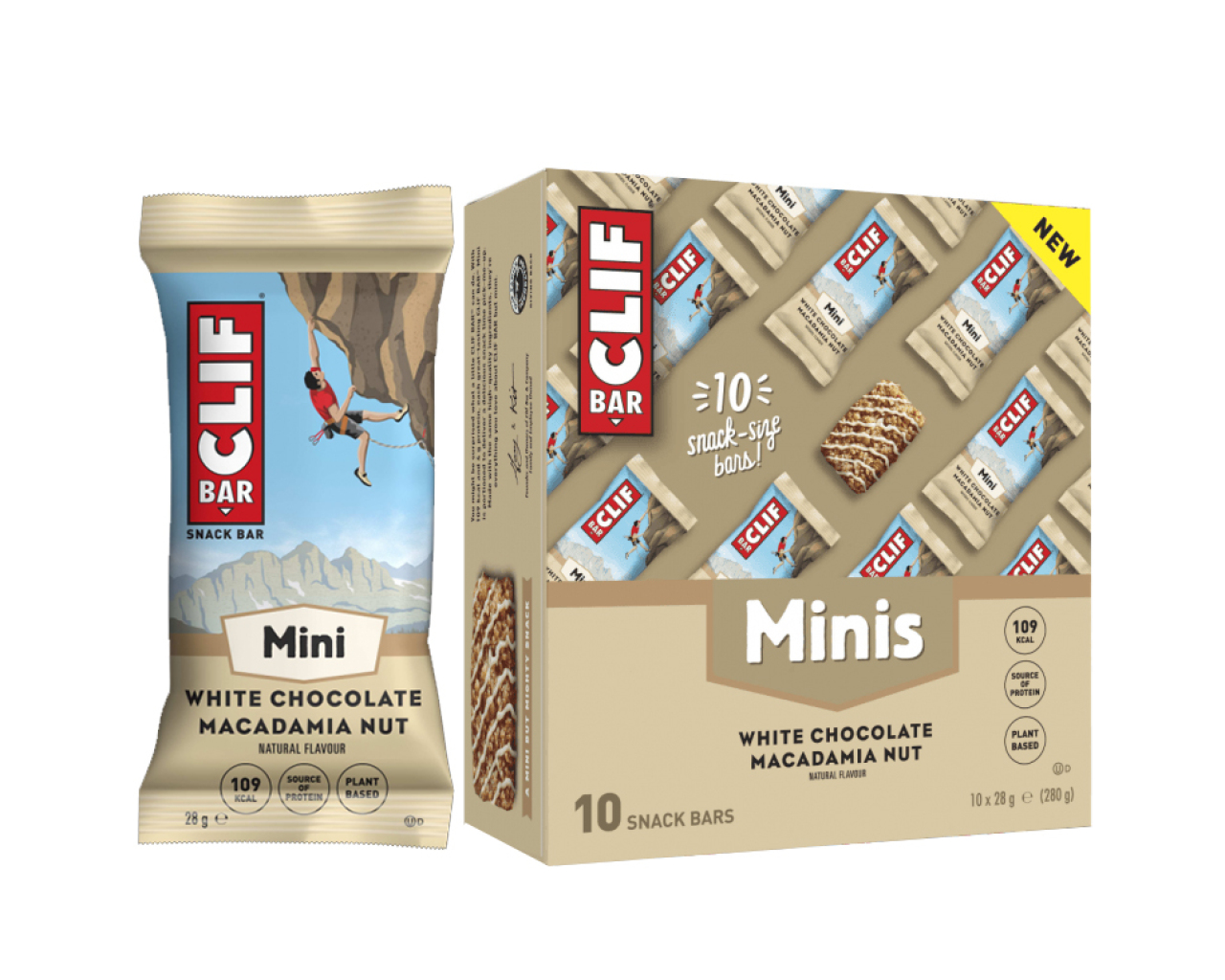 Clif Bar Mini Energy Bar Box Of 10 Merlin Cycles