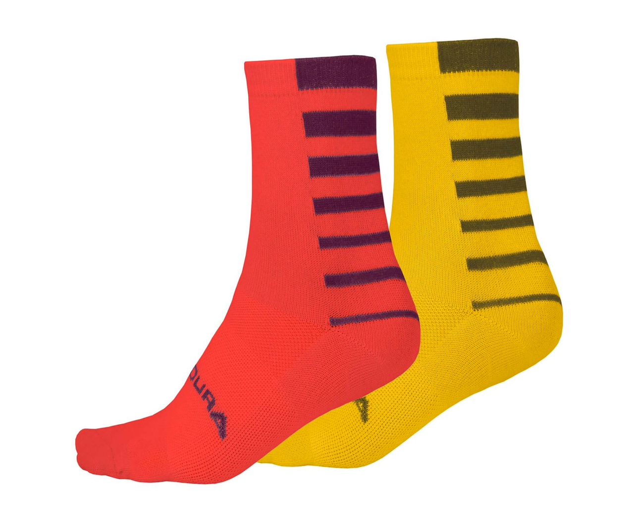 Endura Coolmax Stripe Socks - 2 Pack | Merlin Cycles