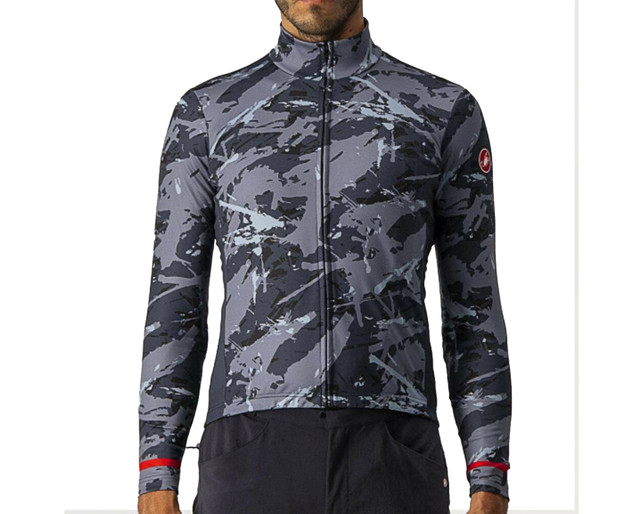 Castelli Unlimited Thermal Long Sleeve Cycling Jersey AW22 Merlin