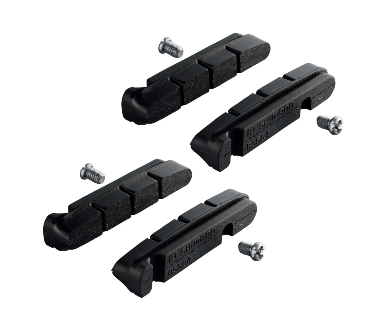 Shimano R55C4 Brake Cartridges Carbon Rims 2 Pairs Merlin Cycles