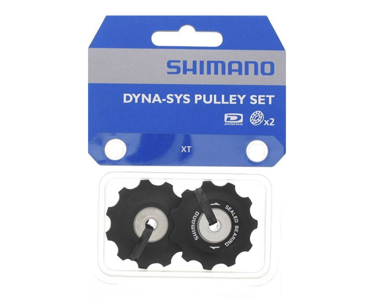 Shimano Deore XT Tension & Guide Pulley Jockey Wheels 10 Speed