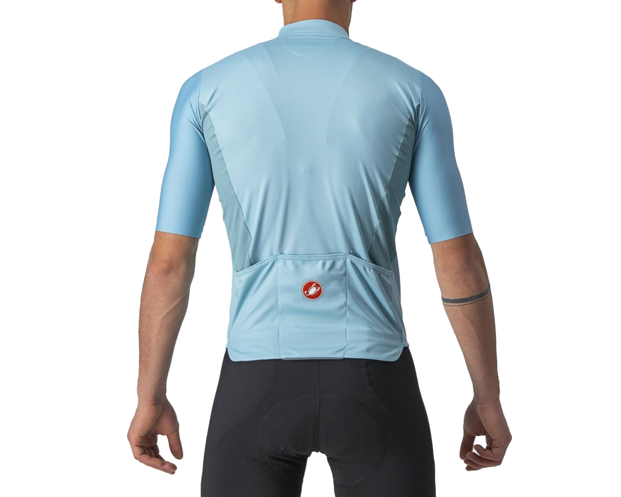 CASTELLI BAGARRE JERSEY WHITE LOGO