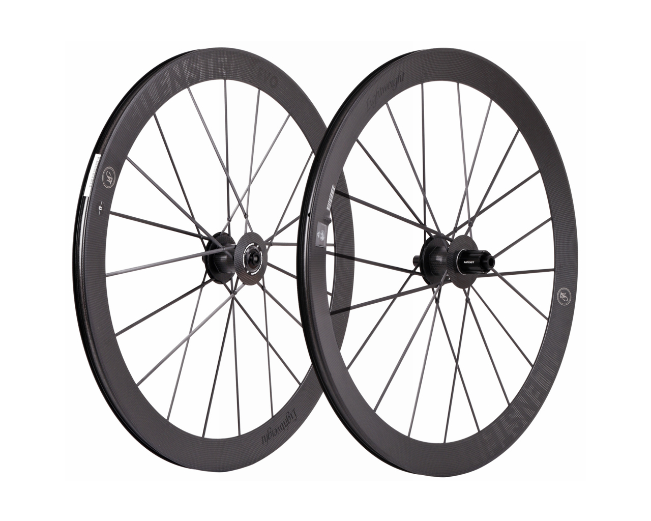 Lightweight Meilenstein Evo Schwarz Edition Tubeless Carbon Disc