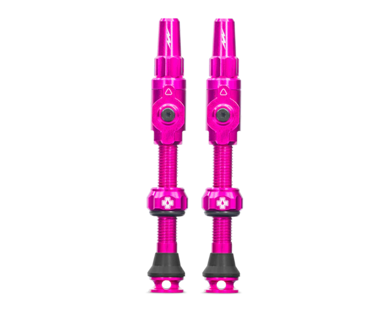 Kit Di 2 Valvole Tubeless Big Bore Hybrid – MUC OFF, Nero, Grandi Per Bici E MTB