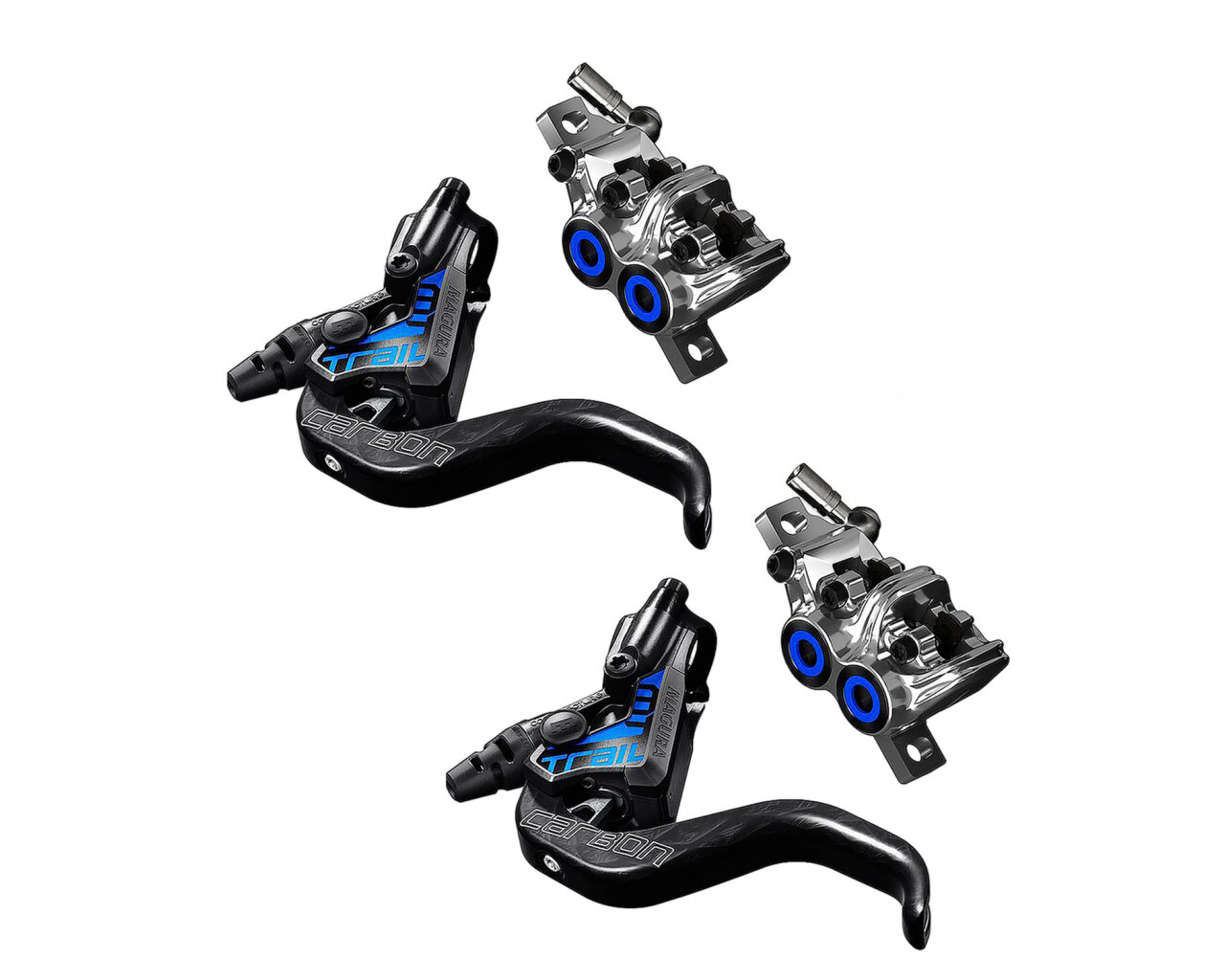 Magura MT Trail SL Disc Brake Caliper - Front Post Mount 4-Piston main image 1