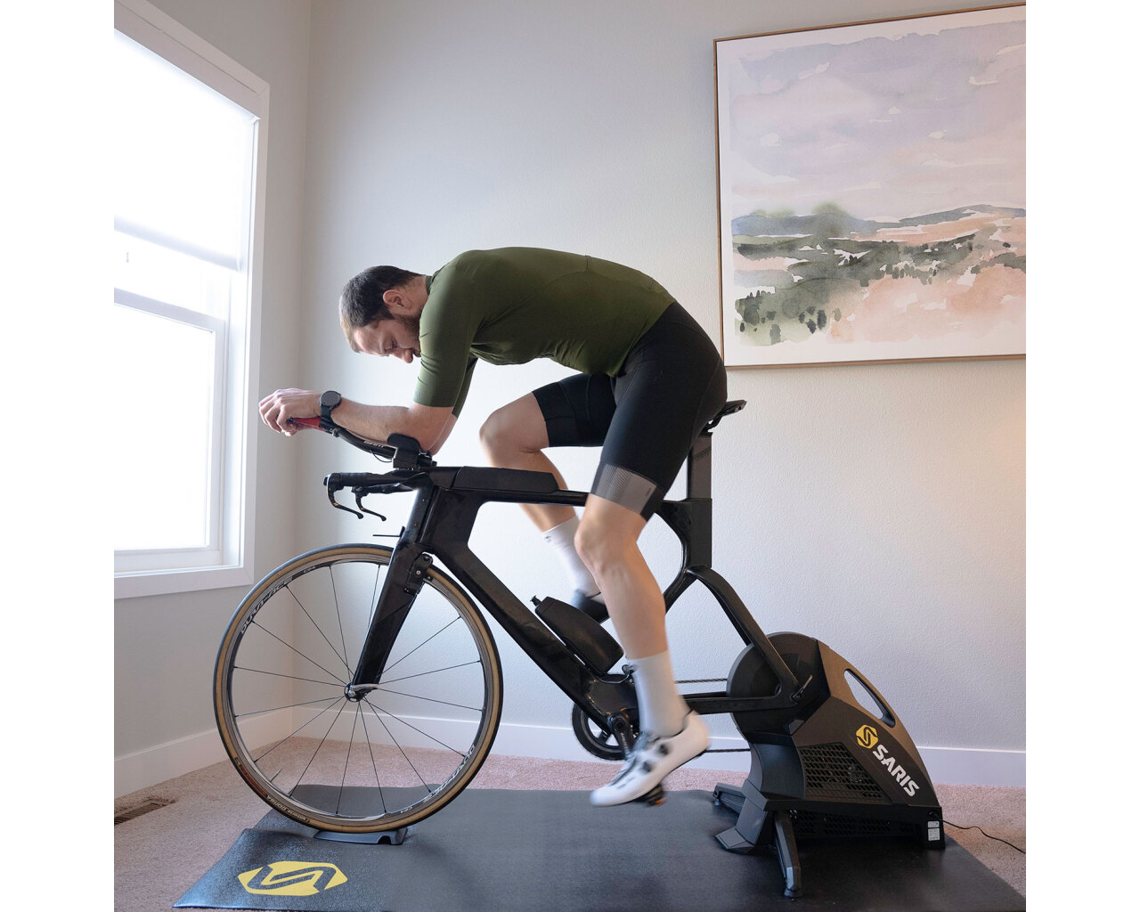 Saris H3 Plus Direct Drive Smart Turbo Trainer | Merlin Cycles