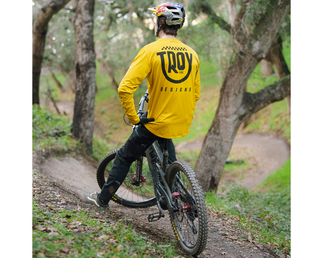 Troy Lee Design Ruckus Eyez Long Sleeve Ride Tee | Merlin Cycles