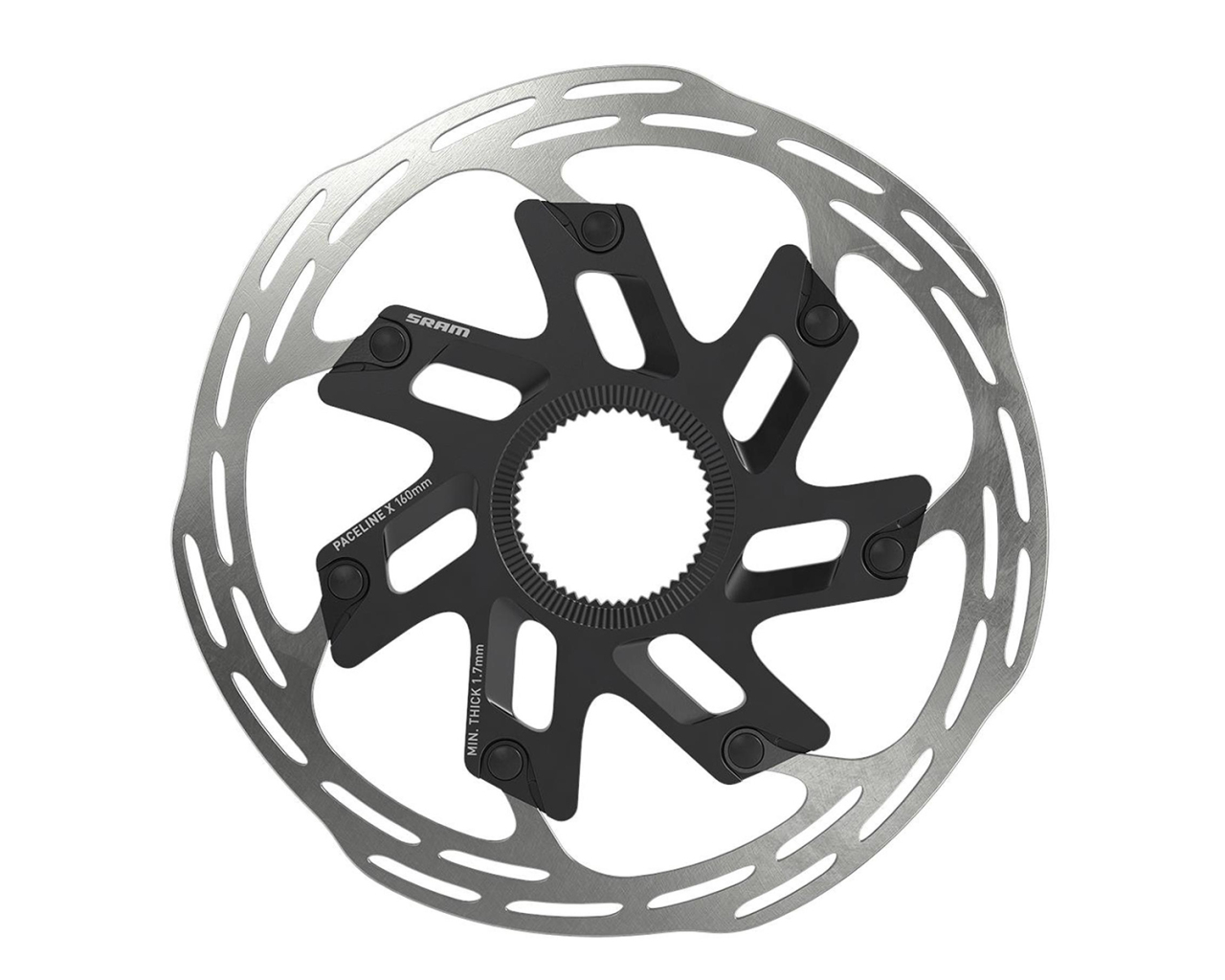 Sram Paceline X Rounded Rotor - Centrelock | Merlin Cycles
