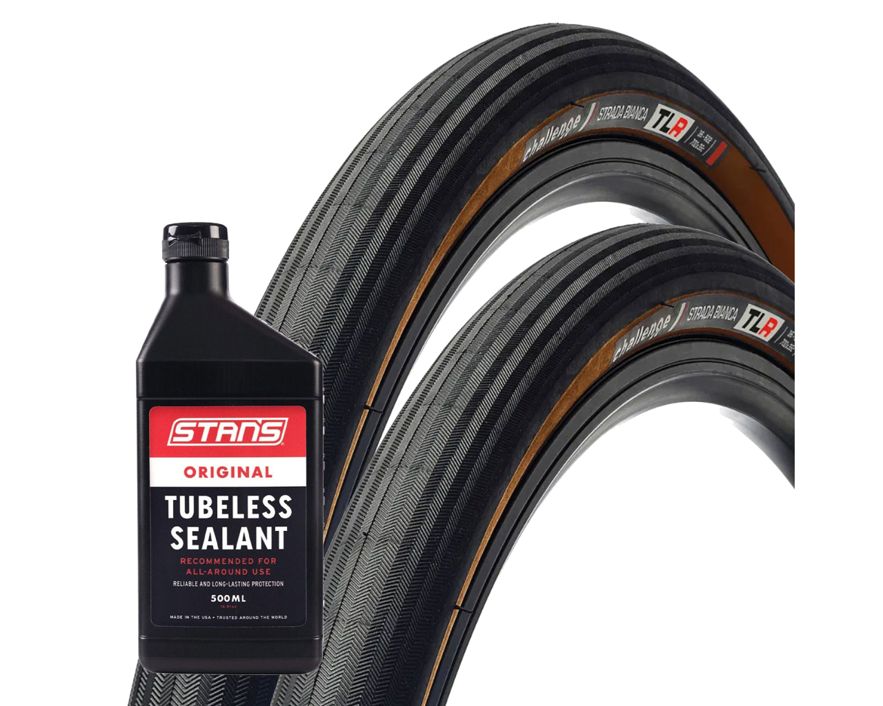 Pneu CHALLENGE OPEN STRADA BIANCA 700x40c Tubeless Ready Beige main image 0