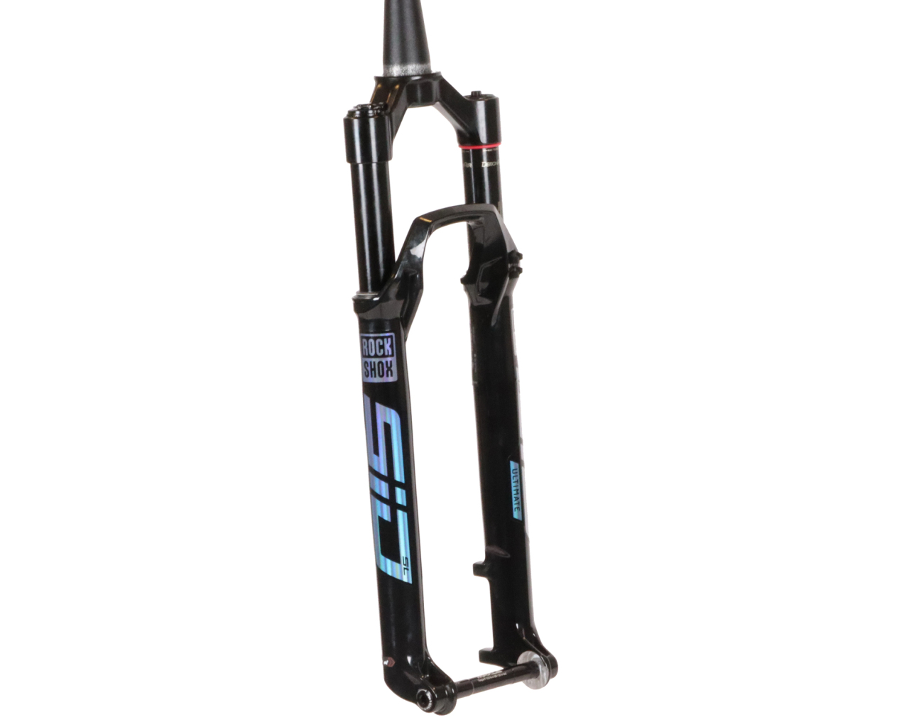 Sticker Vintage Rock Shox SID SL 1999 - Autocollant Bleu Brillant, Vélo