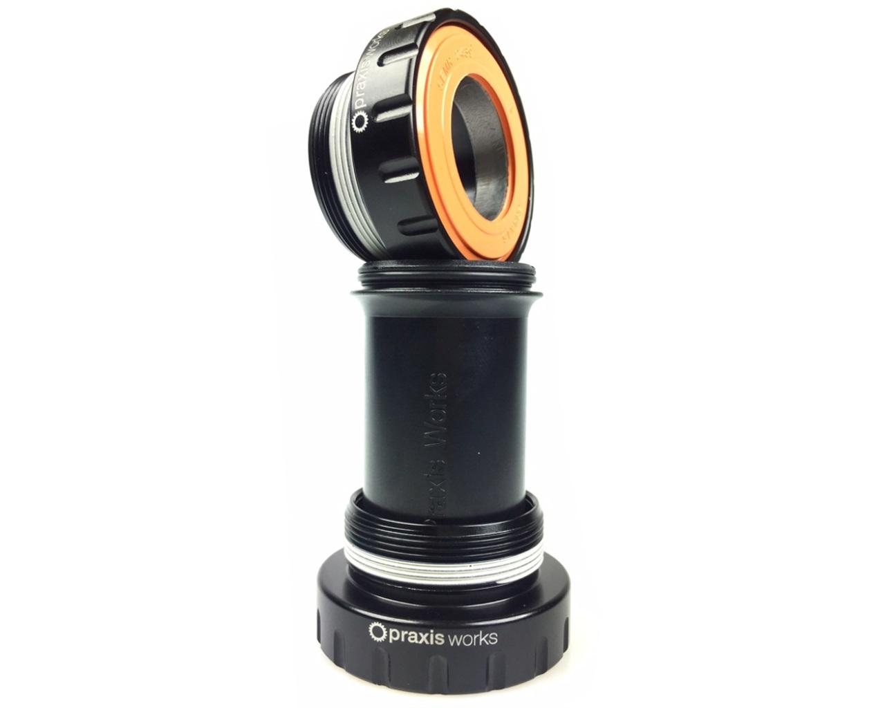 Praxis Works Standard Road Bottom Bracket 68mm – Shimano Hollowtech II Fit – Black