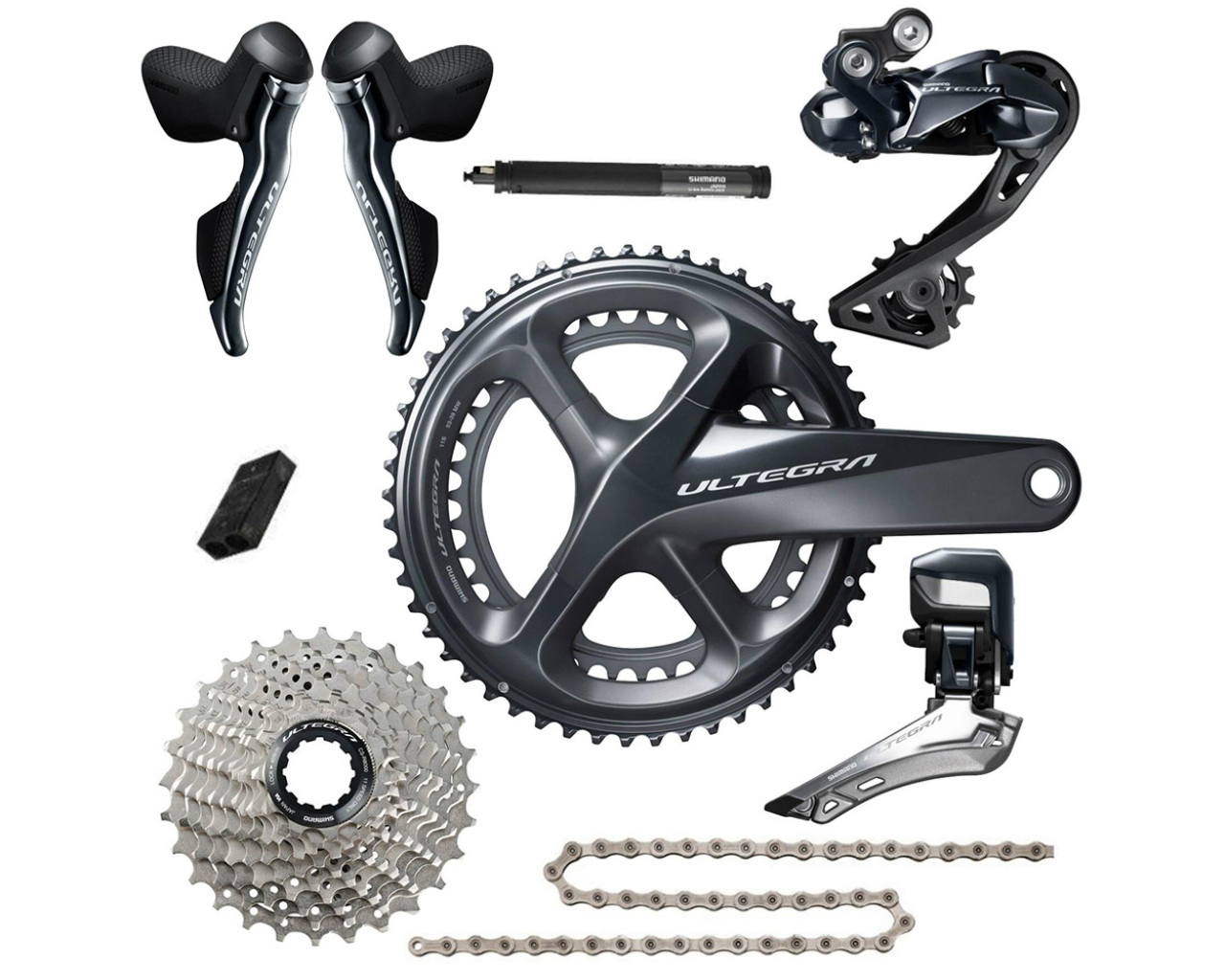 shimano ultegra di2 groupset weight