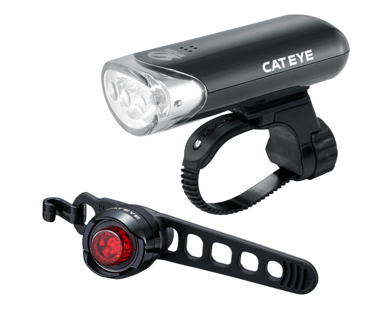 Cateye EL135 & ORB Bike Light Set Merlin Cycles