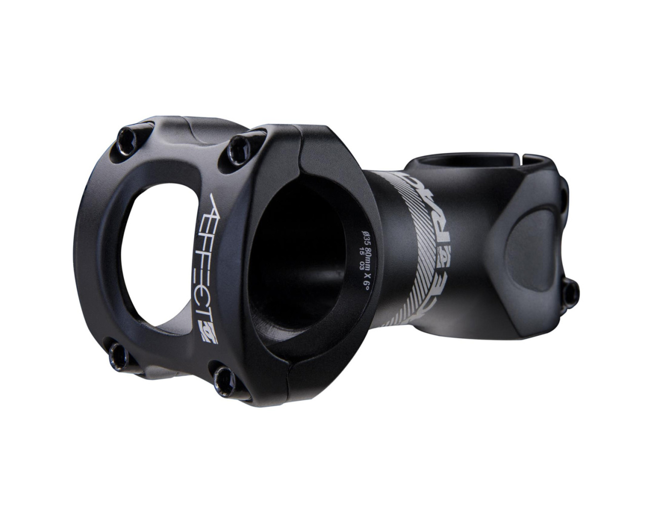 Race Face Aeffect Potence VTT 35 Mm - Angle 6°, Longueur 70 Mm - Diam. Cintre 35 Mm, Pivot 1''1/8 - Fixation 4 Vis - Cross Country/All Mountain