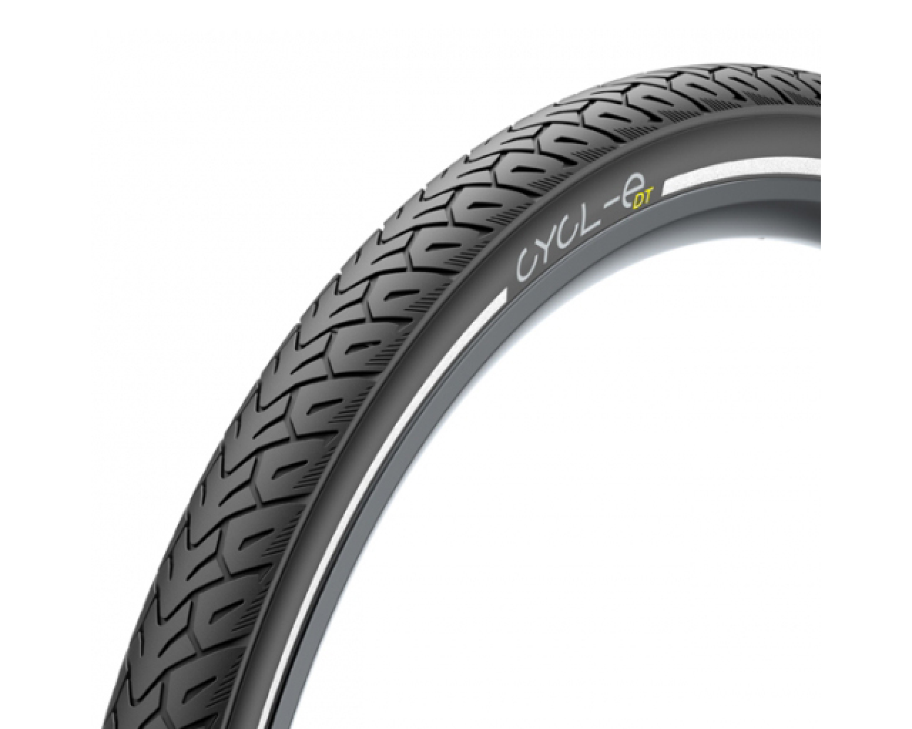 Pirelli Cycl-E GT E-Bike Reifen – 37-622, Schwarz, Mit Reflexstreifen, Pannensicher