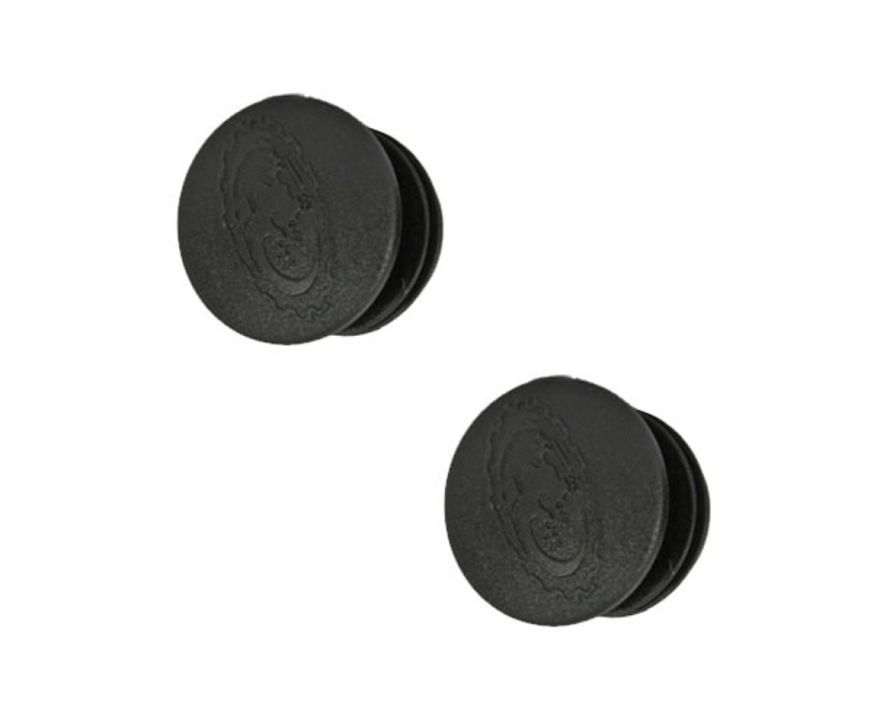 Lizard Skins Bar End Plugs Black Pair Merlin Cycles