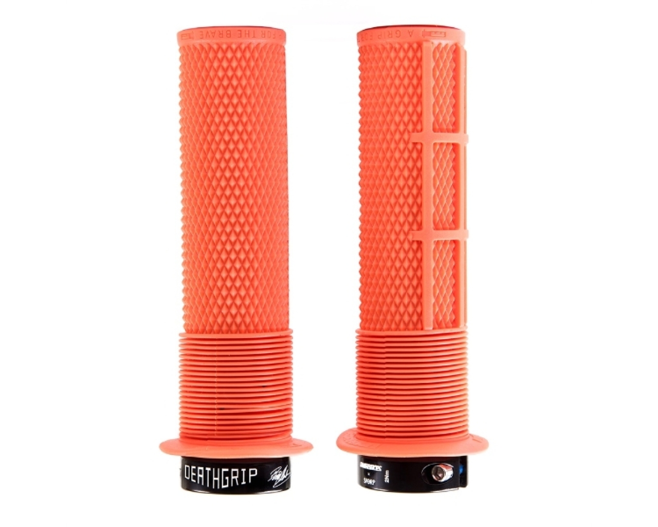 flanged grips