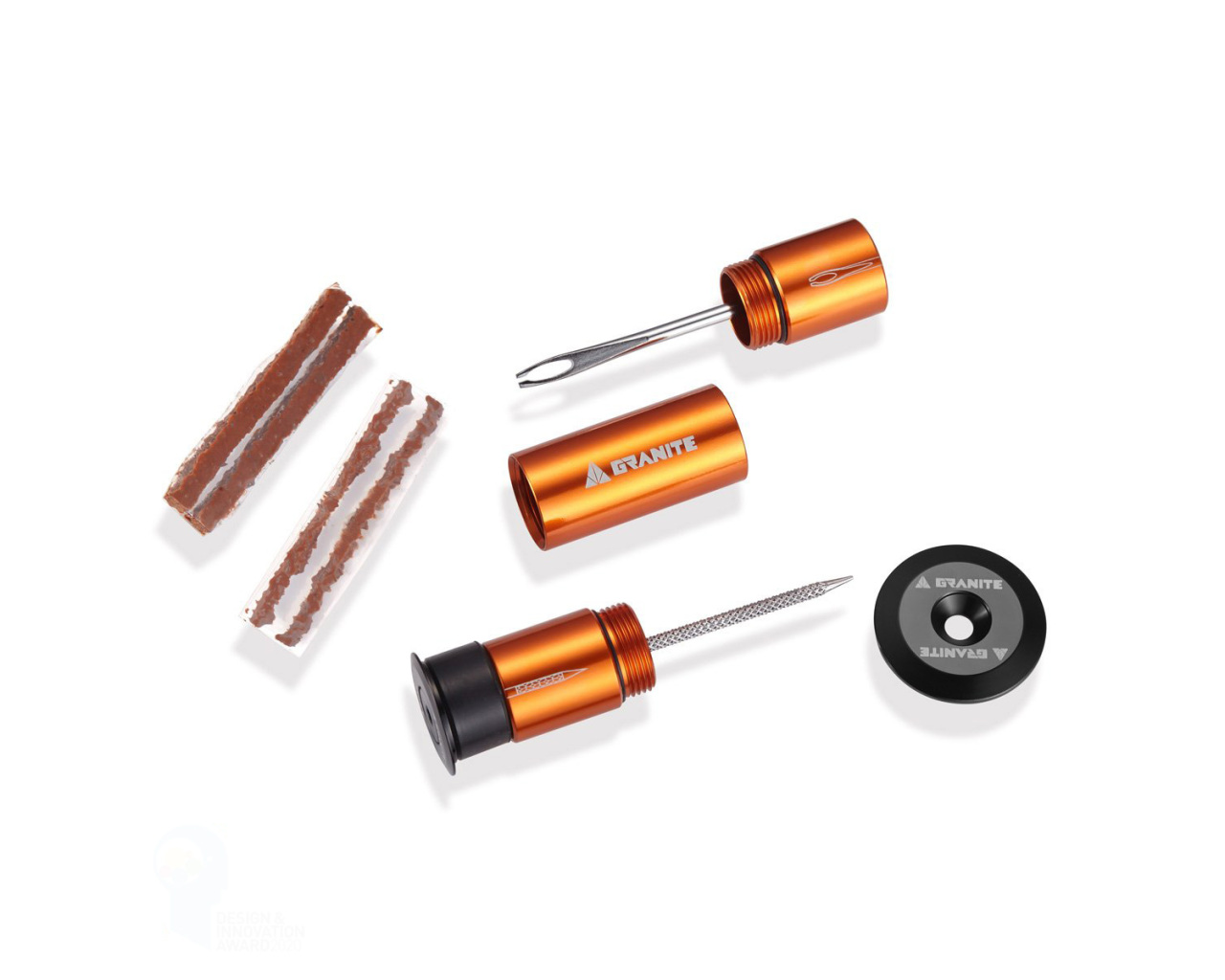 Granite Stash Tubeless Flat Tyre Repair Kit Merlin Cycles