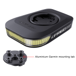 Ravemen FR160 PRO Luce Anteriore Bici Ricaricabile USB – 37g Supporto Garmin Alluminio