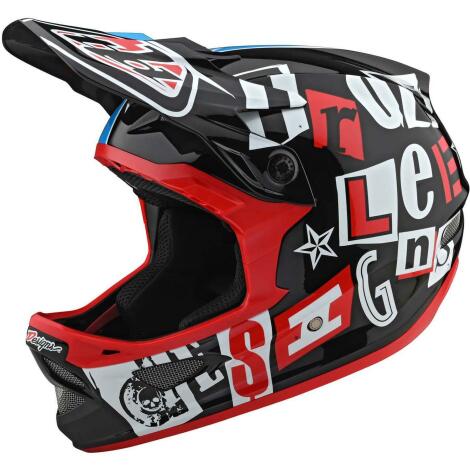 Troy Lee Designs D3 Fibrelite Full Face MTB Helmet - 2021