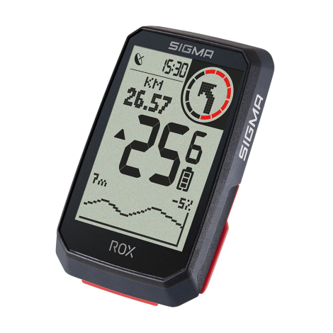 Image of Sigma ROX 4.0 GPS Cycle Computer - Black / GPS