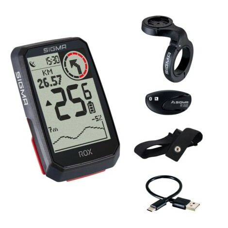 Sigma ROX 4.0 GPS Cycle Computer With HRM