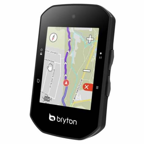 Image of Bryton S500T GPS Cycling Computer With Speed/Cadence & HRM - Black / GPS / Speed / Cadence & HRM