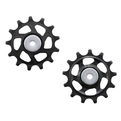 Image of Shimano RD-M7100 SLX 12 Speed Jockey Wheels - Black / 12 Speed