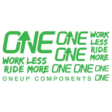 Image of OneUp Components HB Decal Kit - Green