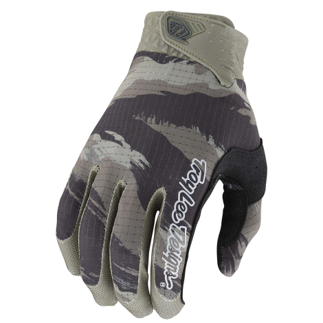 Image of Troy Lee Designs Air Gloves - Brushed Camo / Army Camo / Small