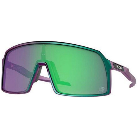 Image of Oakley Sutro Prizm Sunglasses - Matt Purple / Green Shift / Prizm Jade / OO9406-4737