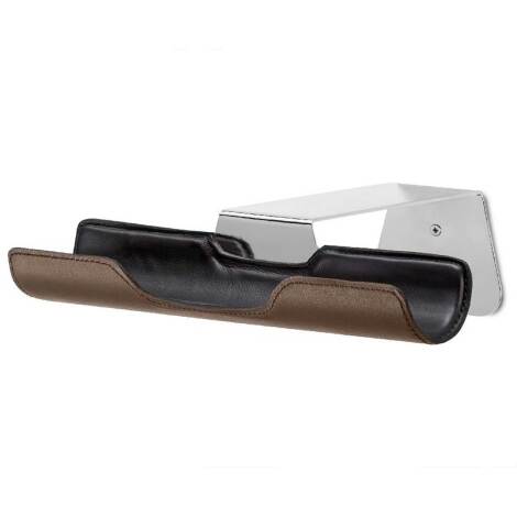 Image of Elite Arca Wall Mount + Leather Cover - Black / Silver