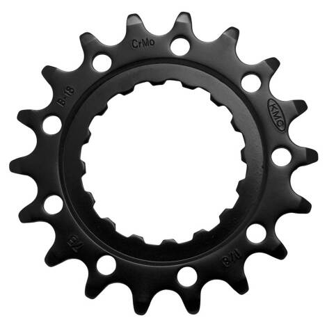 Image of KMC Sprocket for Bosch Active and Performance Line - Black / 18T / 1/8" - Wide