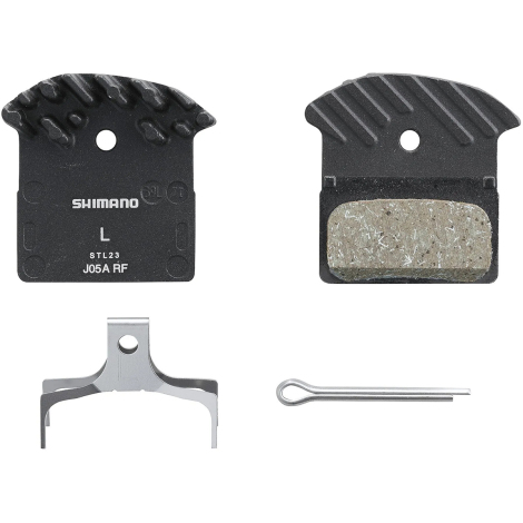 Shimano J05A-RF Resin Disc Brake Pads With Cooling Fins