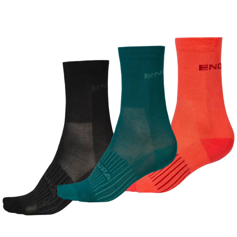 Endura Women's Coolmax® Race Sock (Triple Pack)