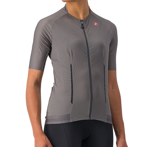 Castelli Endurance Women's Short Sleeve Jersey - SS23 Gunmetal / Medium