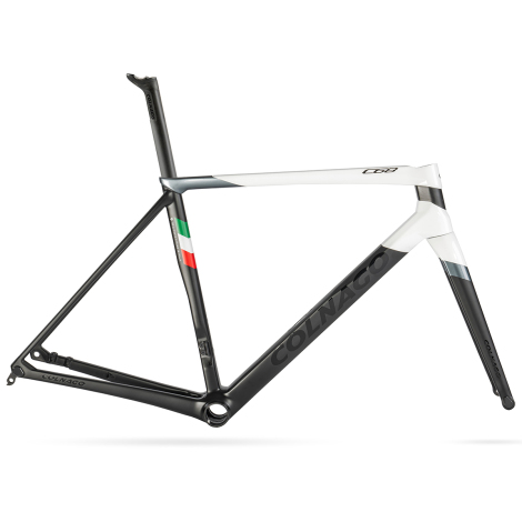 Colnago C68-R Carbon Disc Road Frameset - White Grey Italy / 48.5cm / HRWH
