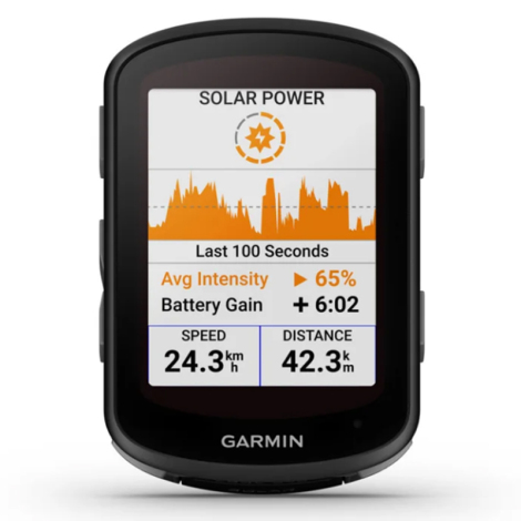 Image of Garmin Edge 540 Solar GPS Computer - Black / GPS / EU Maps