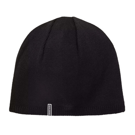 Image of Sealskinz Cley Waterproof Cold Weather Beanie - Black / Medium / Large
