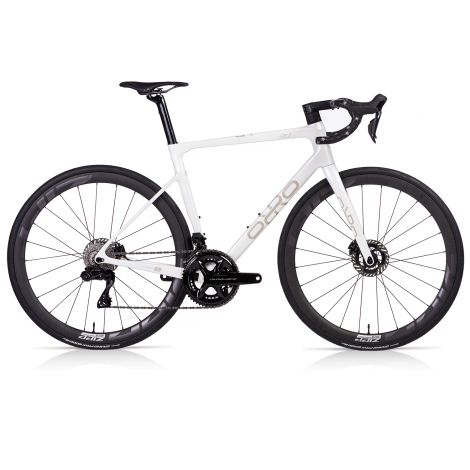 Orro Gold STC Dura Ace Di2 Zipp Limited Edtion Carbon Road Bike - White / Small 48cm