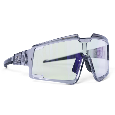 Image of Spatz "SHIELD" Cycling Sunglasses - Transparent / Ice Grey