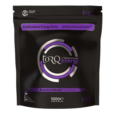 Image of Torq Natural Energy Drink - 500g - Blackcurrant