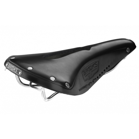 Image of Brooks B17 Carved Saddle - Black