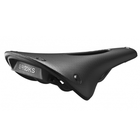 Image of Brooks C15 Cambium Carved All-Weather Saddle - Black