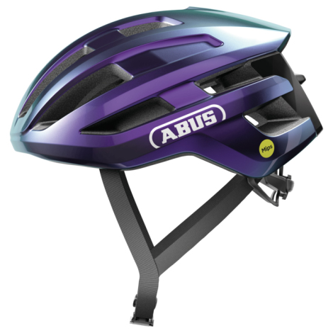 Image of Abus PowerDome MIPS Road Bike Helmet - Flip Flop Purple / Small / 51cm / 55cm