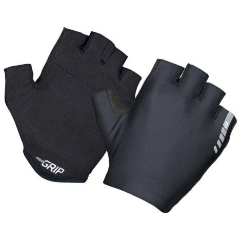 Image of GripGrab Aerolite InsideGrip™ Short Finger Summer Gloves - Black / 2XLarge