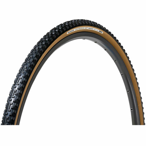 Image of Panaracer Gravel King EXT TLC Folding Tyre - 700c - Black / Brown / 700c / 45mm / Clincher / Folding