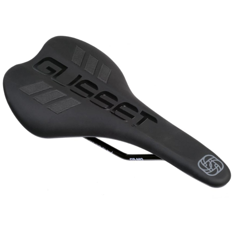 Image of Gusset S2 AM Saddle - Black